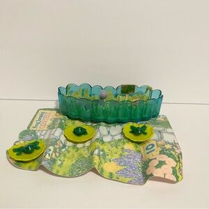 Littlest Pet Shop Jump N Splash Frogs LPS 1994 Kenner Vintage Frog Play Mat